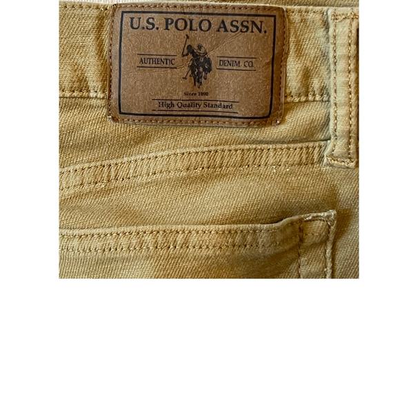 U.S. Polo Association Tan Jeans Mens 36x32 - Picture 5 of 5